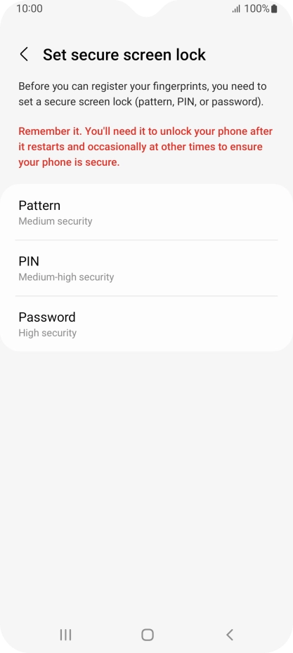 Press the required phone lock code and follow the instructions on the screen to create an additional phone lock code. Press the required phone lock code and follow the instructions on the screen to create an additional phone lock code.