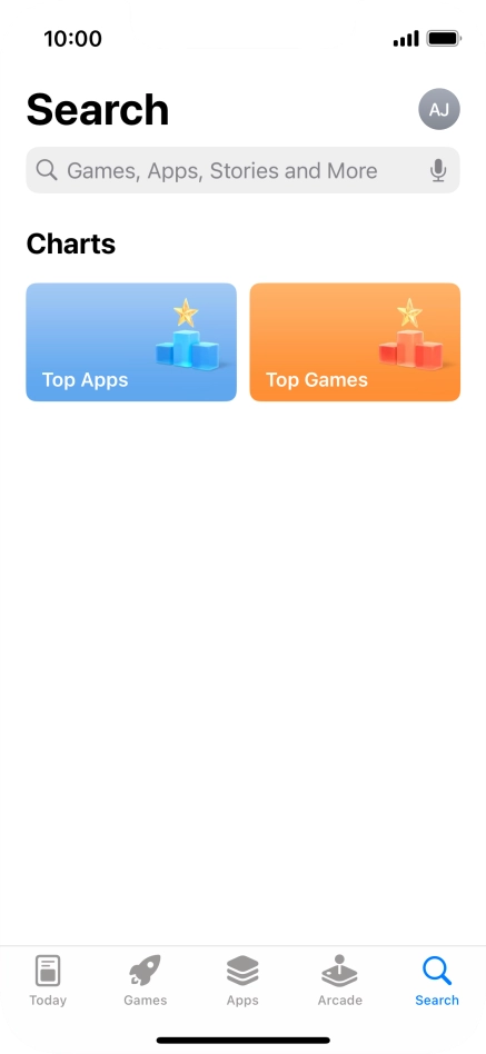 Press the search field and key in the name or subject of the required app. Press the search field and key in the name or subject of the required app.