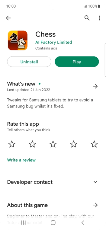 Press Uninstall. Press Uninstall.