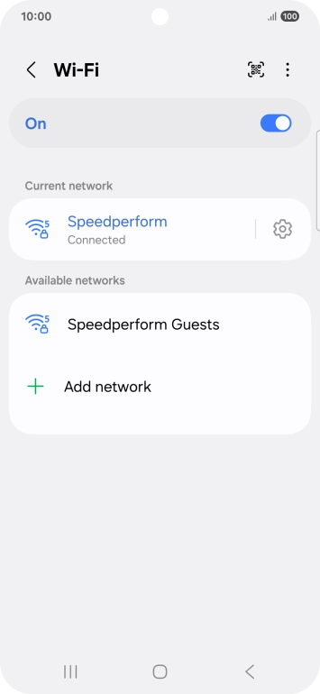 Press the Home key to return to the home screen. Press the Home key to return to the home screen.