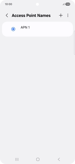 Press the add icon. Press the add icon.