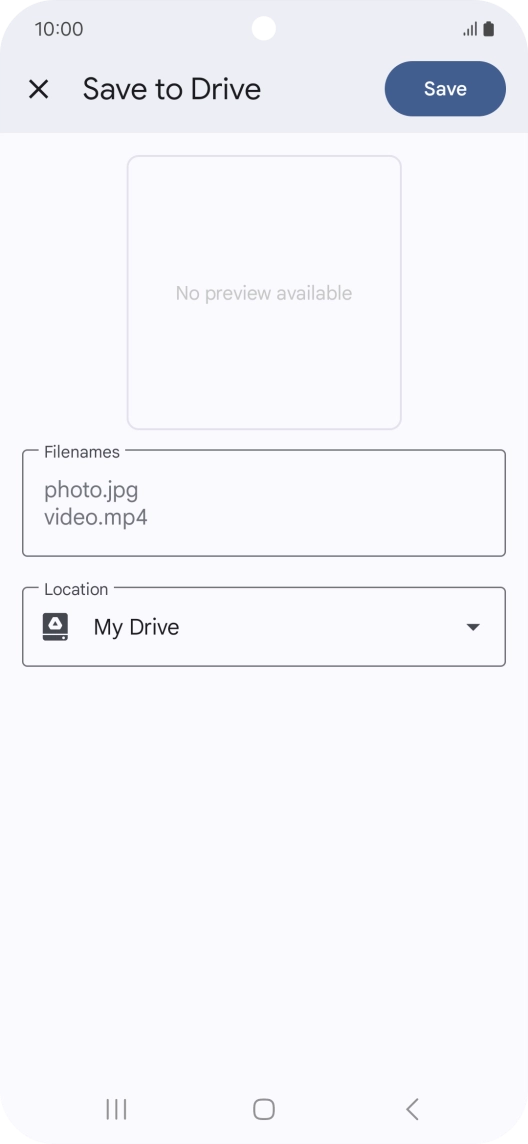 Press the field below Press the field below
