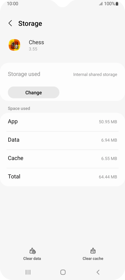 Press Clear cache. Press Clear cache.