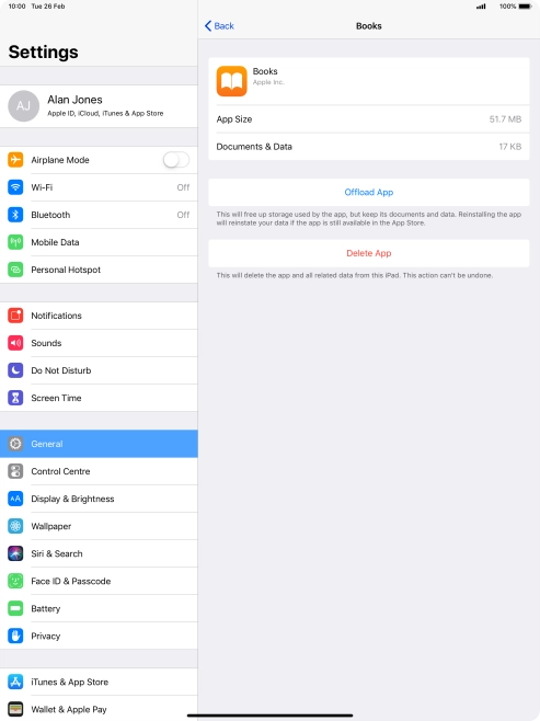 Press Offload App. Press Offload App.