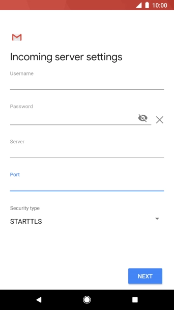 Press the drop down list below Press the drop down list below