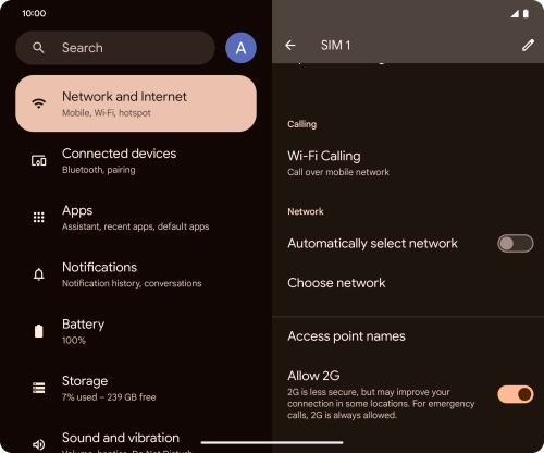 Press the indicator next to Press the indicator next to