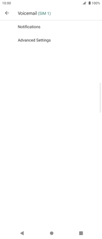 Press Advanced Settings. Press Advanced Settings.