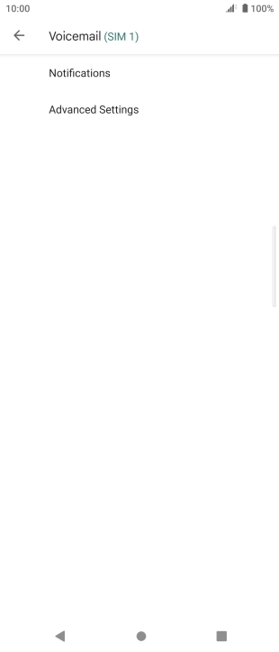 Press Advanced Settings. Press Advanced Settings.