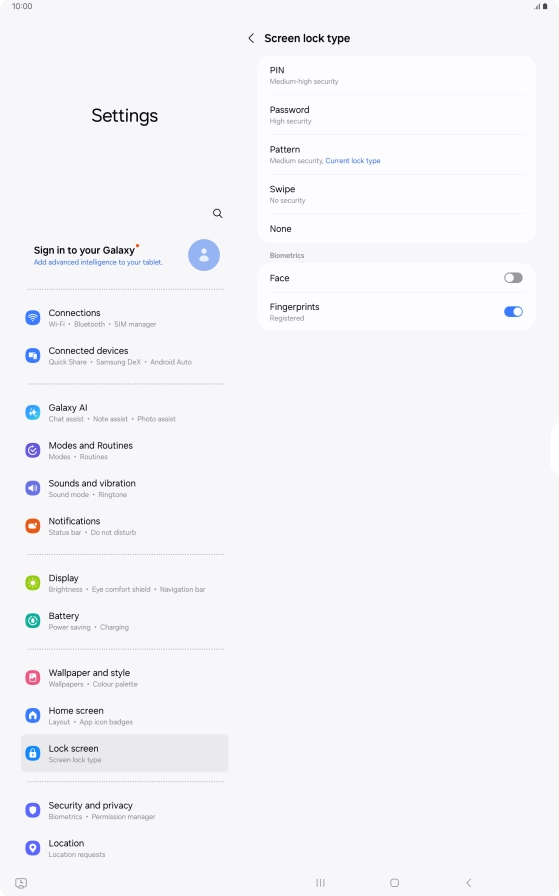 Press None. Press None.