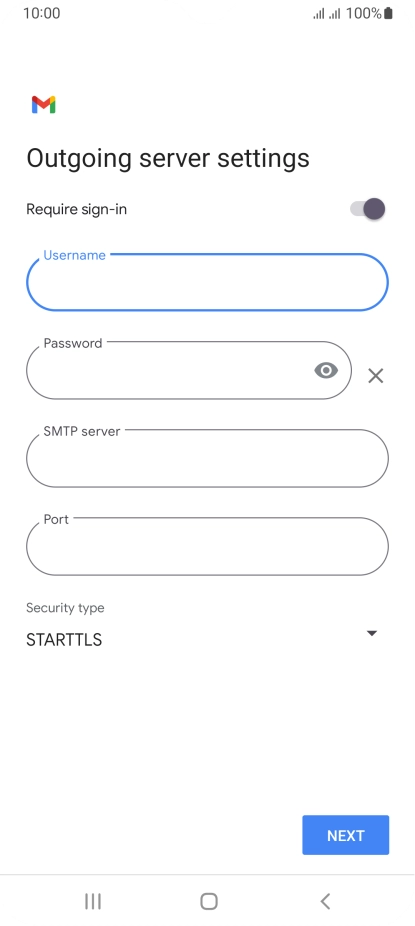 Press the field below Press the field below