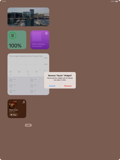 Press Remove. Press Remove.