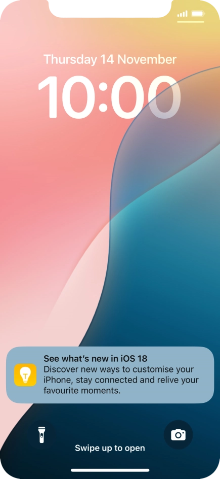 Press the required notification and follow the instructions on the screen to use the selected function. Press the required notification and follow the instructions on the screen to use the selected function.