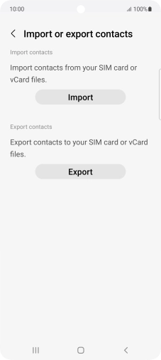 Press Import. Press Import.