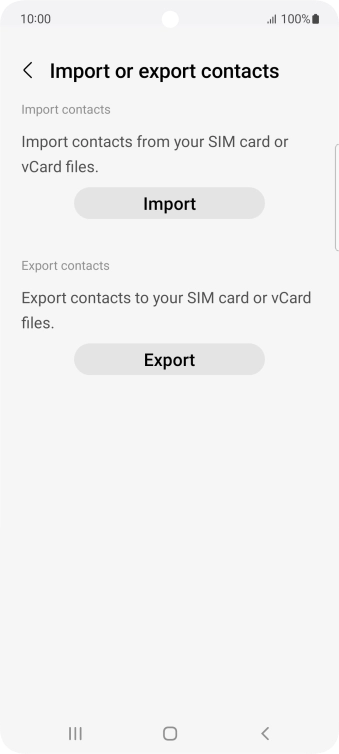 Press Import. Press Import.