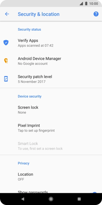 Press the Home key to return to the home screen. Press the Home key to return to the home screen.