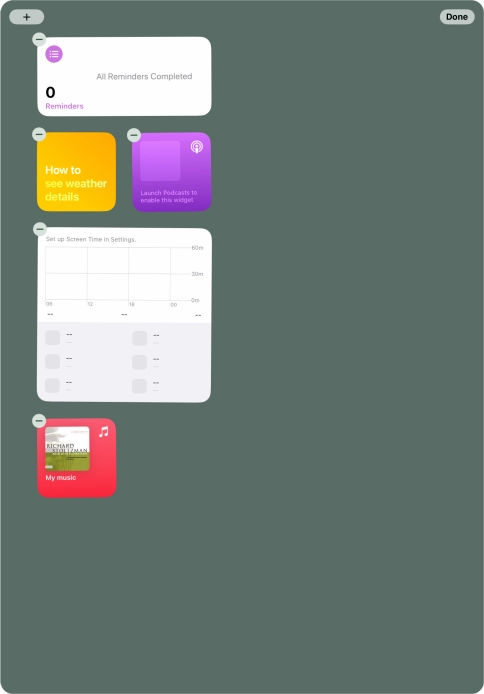 Press Done. Press Done.