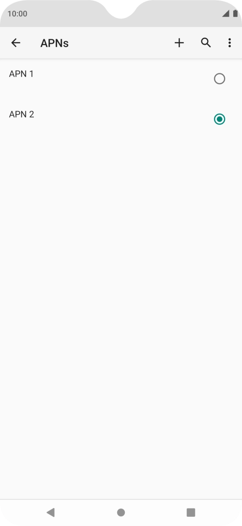 Press the Home key to return to the home screen. Press the Home key to return to the home screen.
