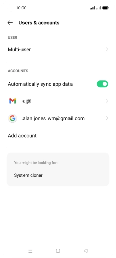 Press the indicator next to Press the indicator next to