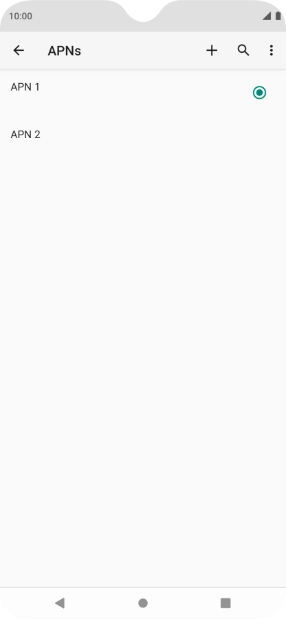Press the Home key to return to the home screen. Press the Home key to return to the home screen.