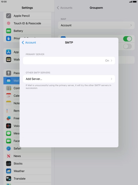 Press the field below Press the field below