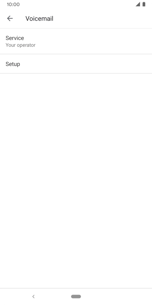 Press Setup. Press Setup.