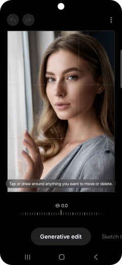 To resize, remove or move objects on your pictures, press Generative edit. To resize, remove or move objects on your pictures, press Generative edit.