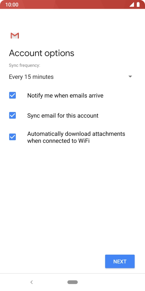 Press the drop down list below Press the drop down list below