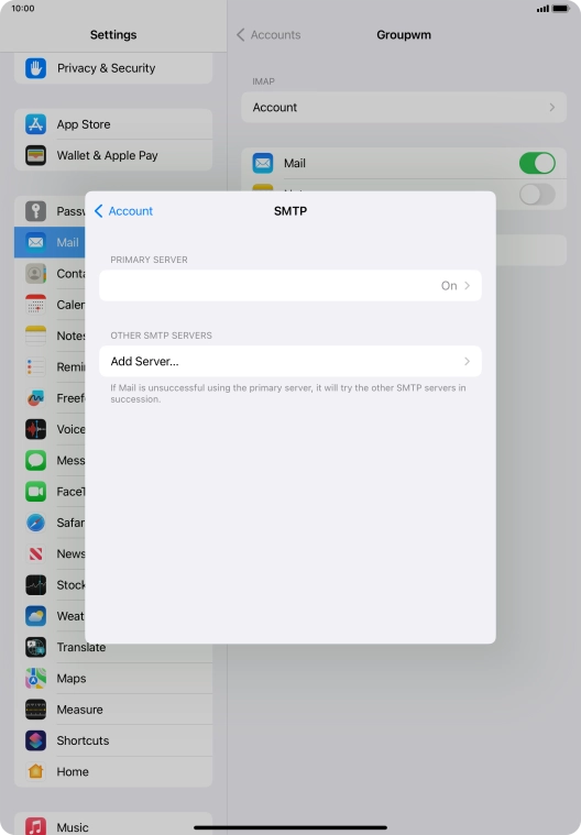 Press the field below Press the field below