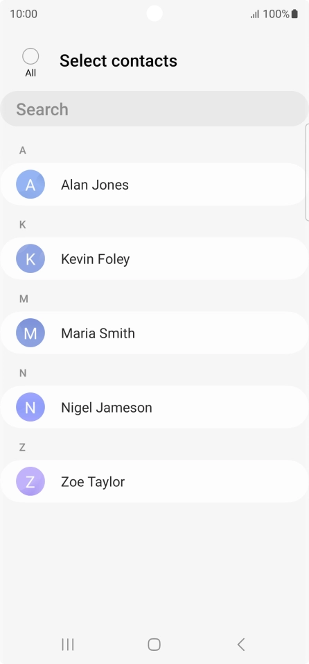 Press the field above Press the field above