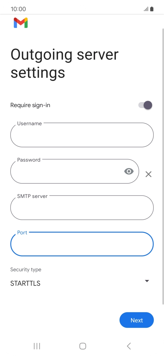 Press the drop down list below Press the drop down list below