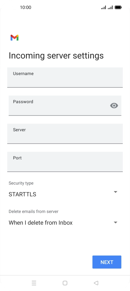 Press the field below Press the field below