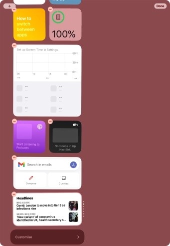 Press Done. Press Done.