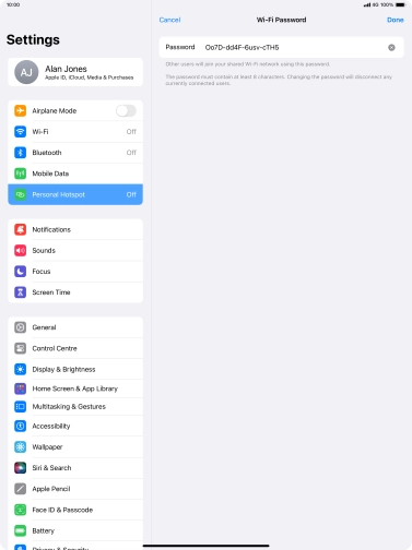 Press Done. Press Done.