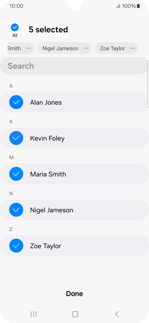 Press Done. Press Done.
