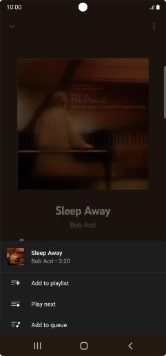 Press Add to playlist. Press Add to playlist.