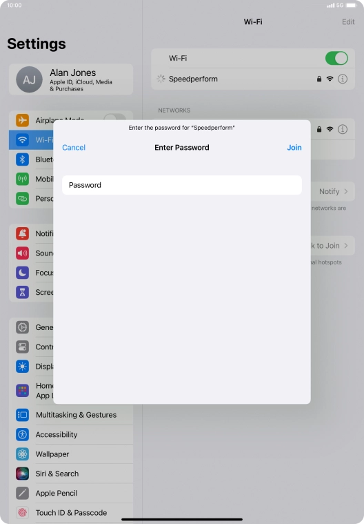 Press Join. Press Join.