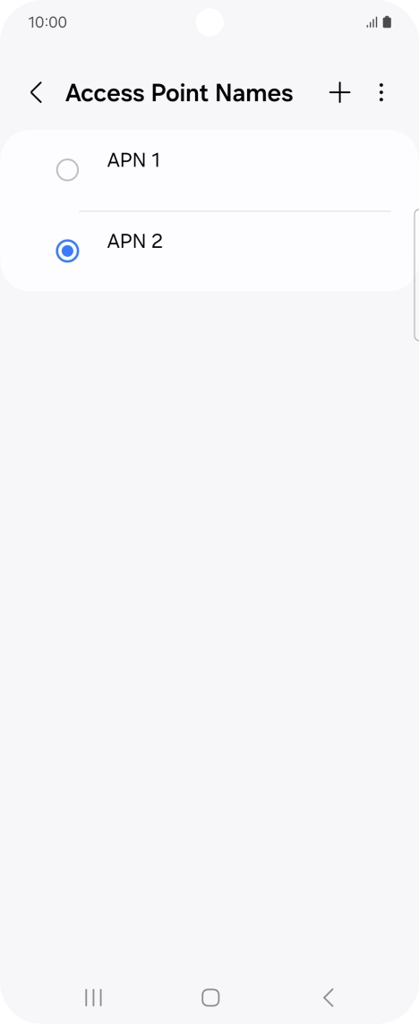 Press the Home key to return to the home screen. Press the Home key to return to the home screen.