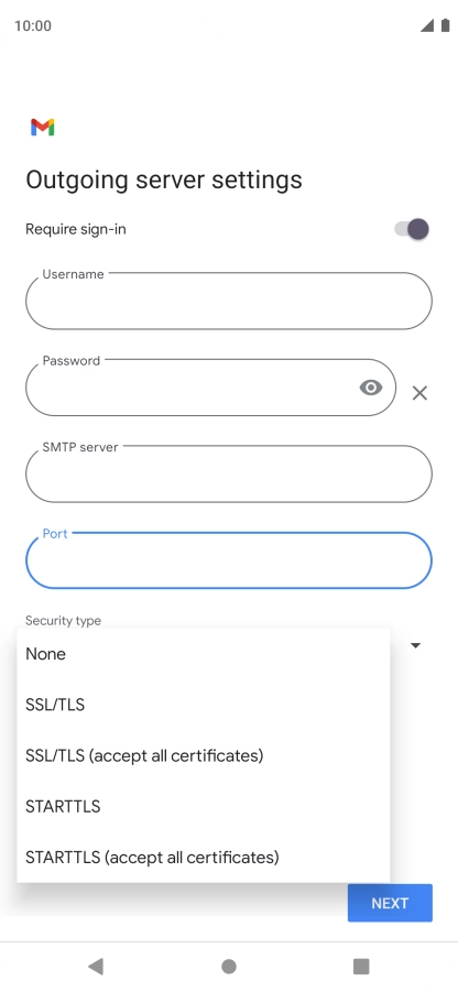 Press None. Press None.