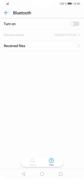 Press the indicator next to Press the indicator next to