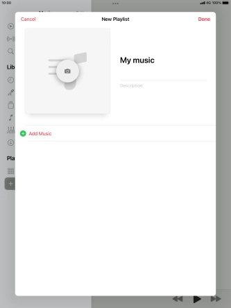 Press Add Music. Press Add Music.