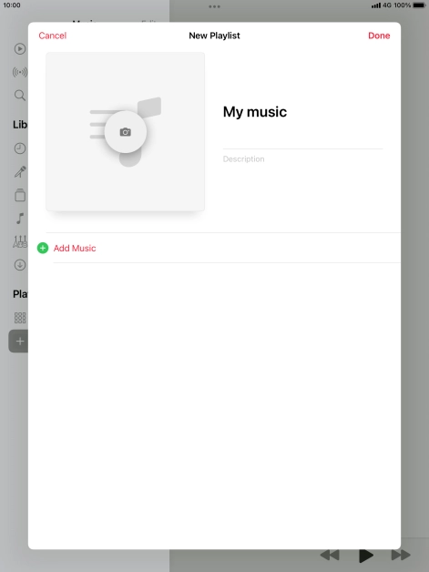 Press Add Music. Press Add Music.