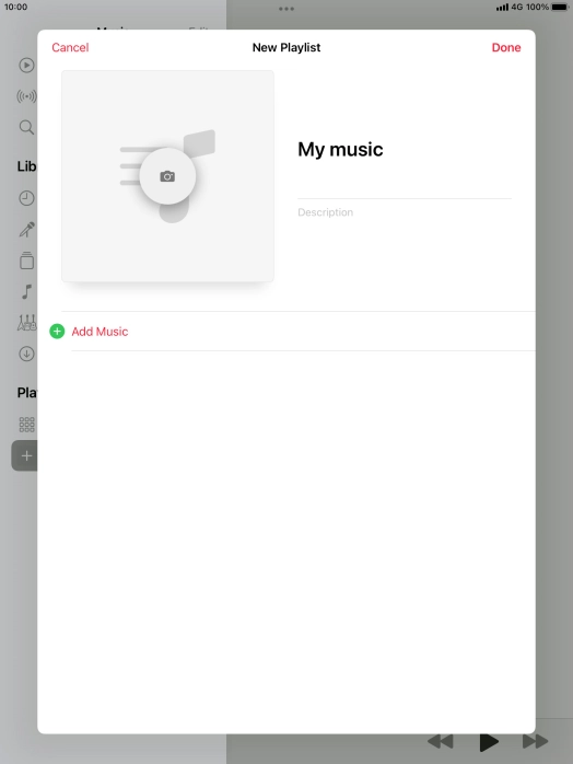Press Add Music. Press Add Music.