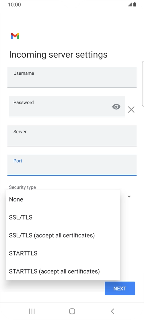 Press None. Press None.