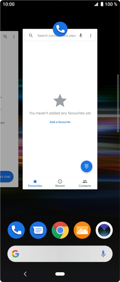 Slide your finger right starting from the left side of the screen. Slide your finger right starting from the left side of the screen.