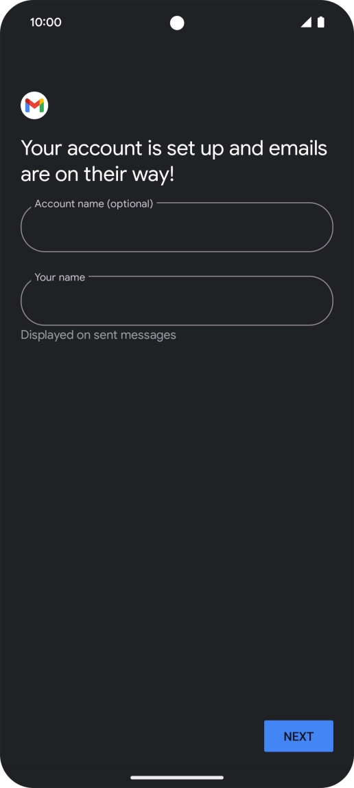 Press the field below Press the field below