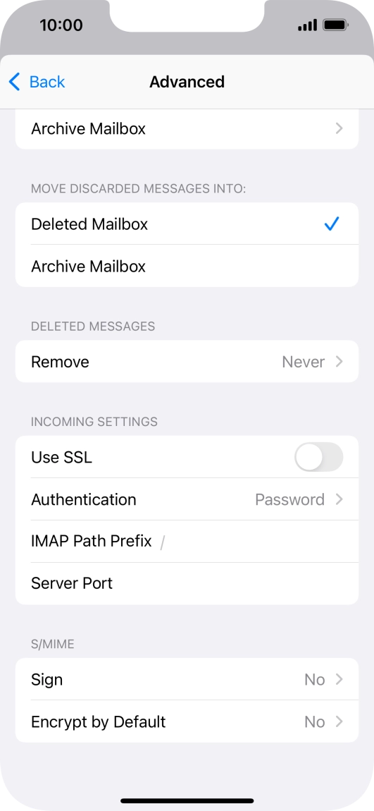 Press the indicator next to Press the indicator next to