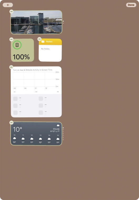 Press Done. Press Done.