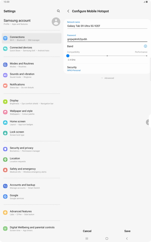 Press Save. Press Save.