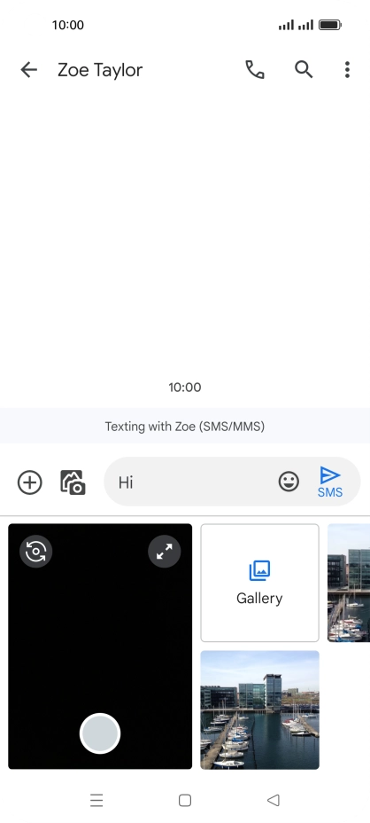 Press Gallery and go to the required folder. Press Gallery and go to the required folder.