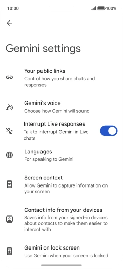 Follow the instructions on the screen to select the required settings. Follow the instructions on the screen to select the required settings.